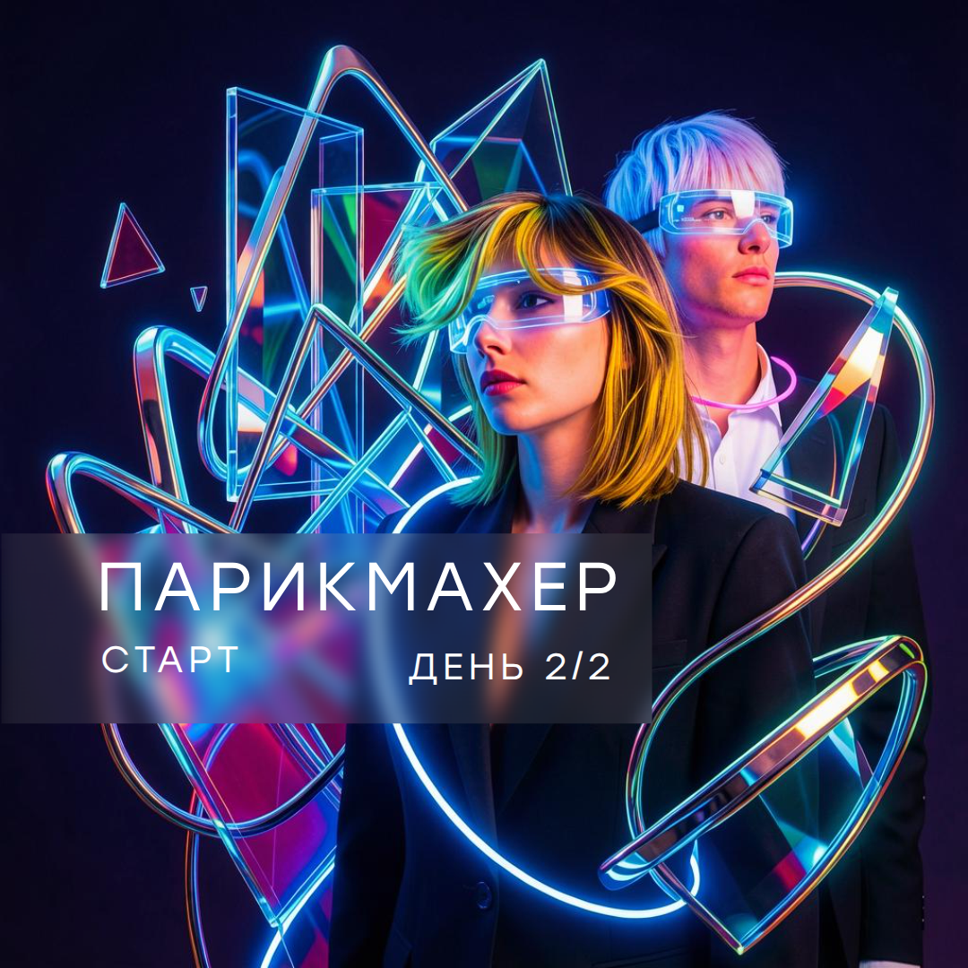 5. ПАРИКМАХЕР СТАРТ ДЕНЬ 2/2